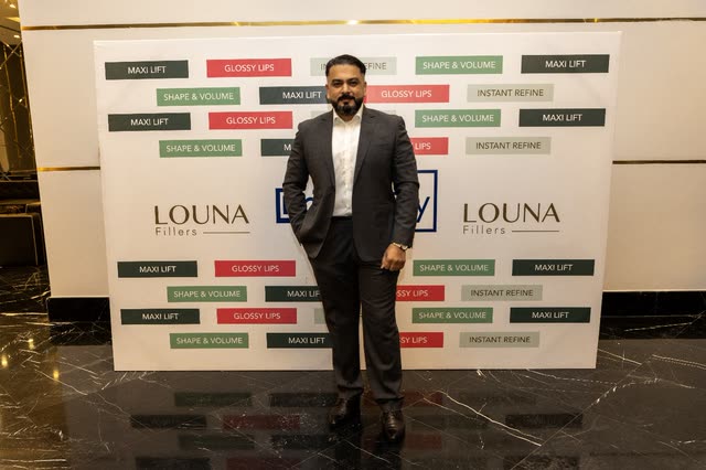 Dr. Usman at an industry event