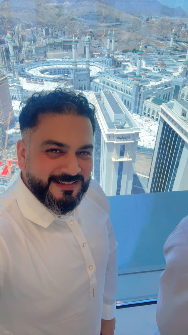 Dr. Usman overlooking Makkah